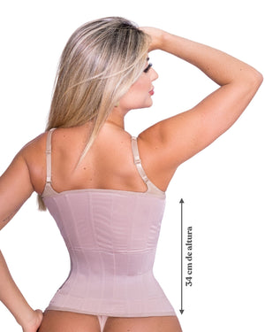 Cinta Corset Alta nas Costas - BellaShaper Shapewear Premium