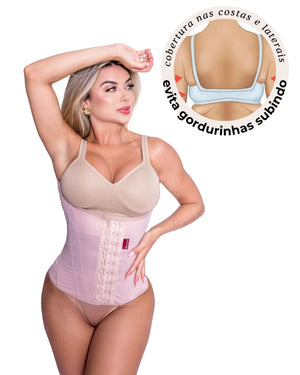 Cinta Corset Alta nas Costas - BellaShaper Shapewear Premium