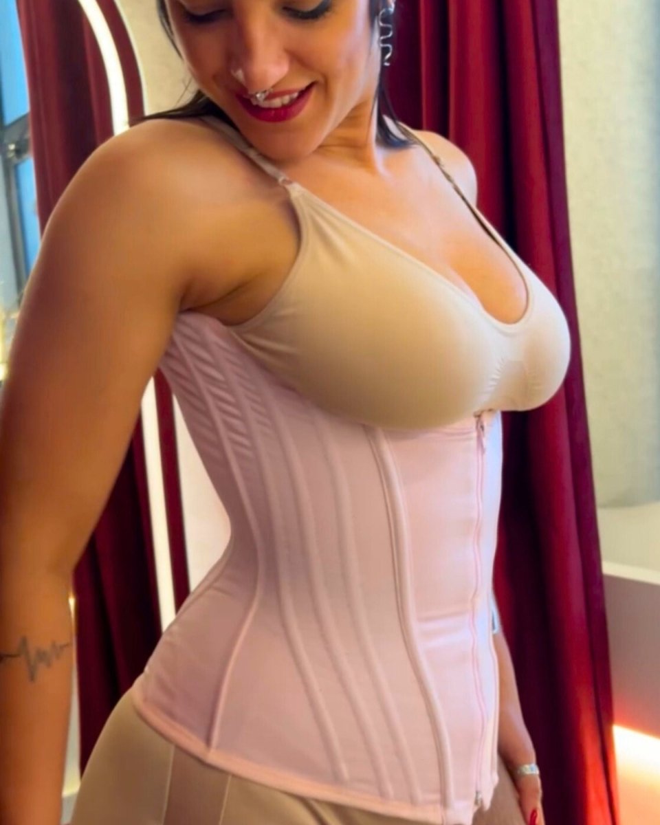 Cinta Modeladora Corset com Zíper
