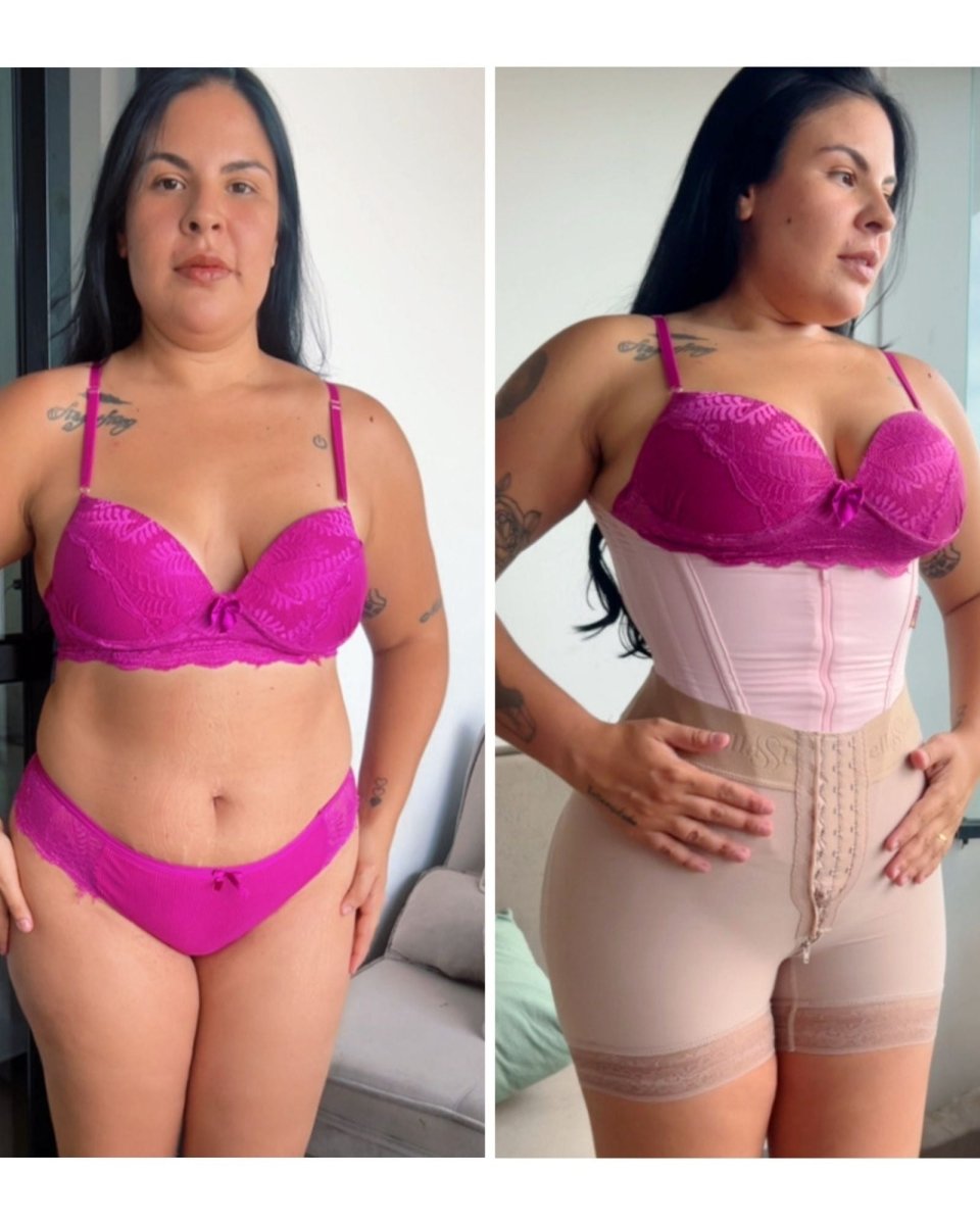 Cinta Modeladora Corset com Zíper