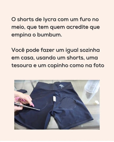 Cuidado com a cinta modeladora cringe