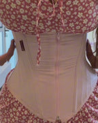 Cinta Modeladora Abdominal Corset com Zíper