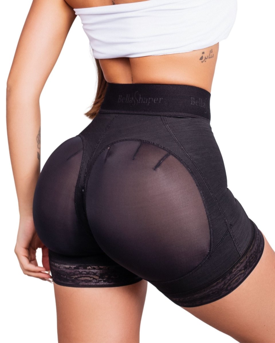 Shorts Levanta Bumbum Cinta Modeladora - BellaShaper Shapewear Premium