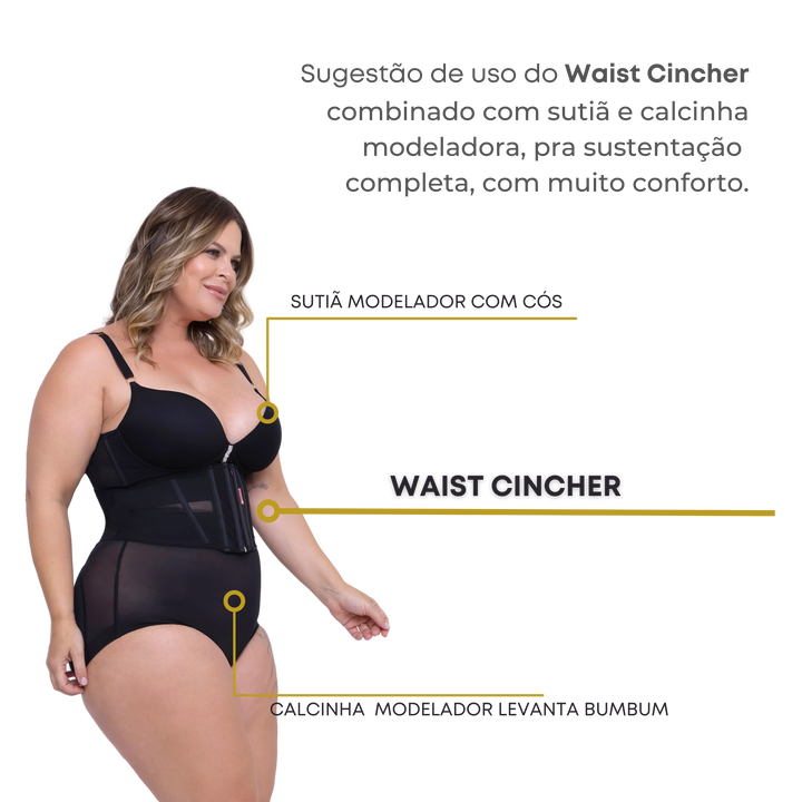 Waist Cincher Cinta Verão - BellaShaper Shapewear Premium